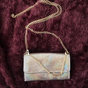 Evening Clutch Crossbody Gold Chain Purse 👛
